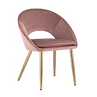 Стул Кензи пыльно-розовый