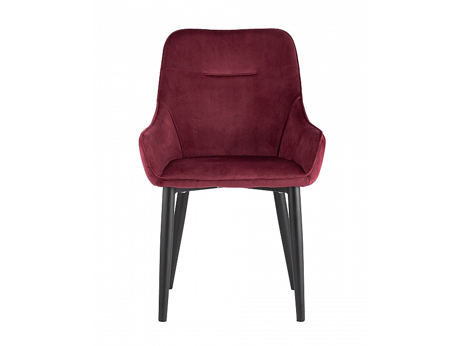 Стул Диана велюр бордовый