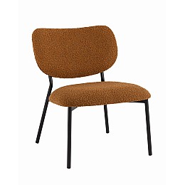 Кресло лаунж Jamie горчичный