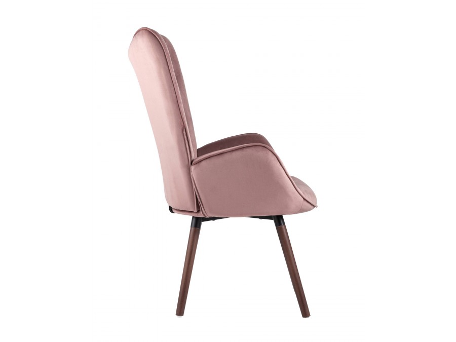 Стул Гранд велюр розовый