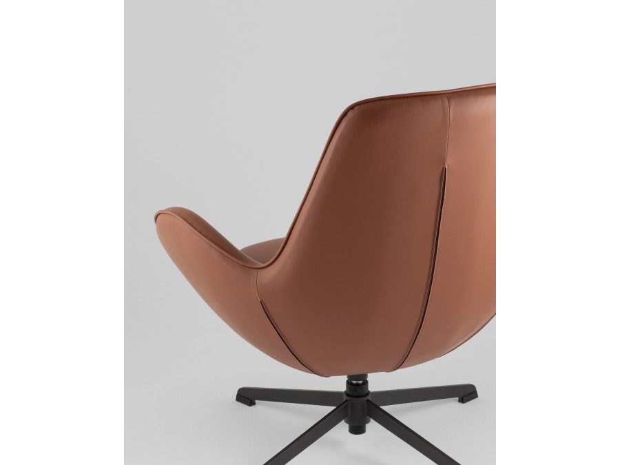 Кресло TopChairs Ostra шоколадный