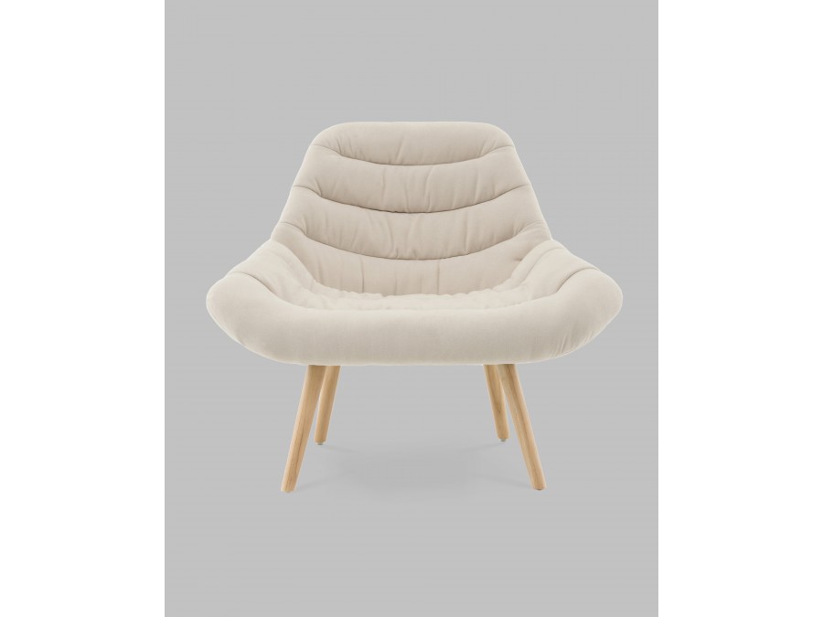 Кресло Олби Страйпс белый