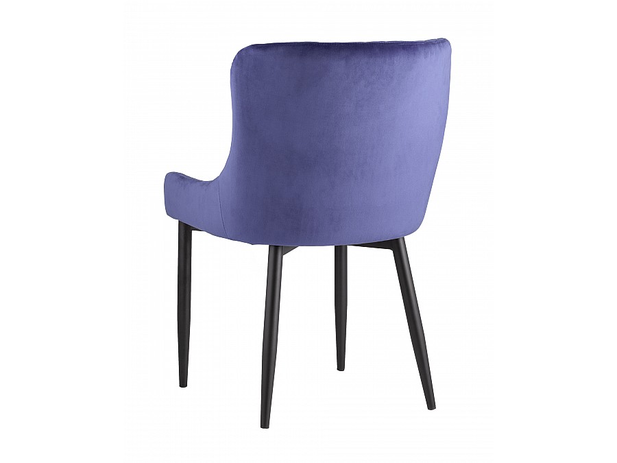 Стул Ститч велюр синий