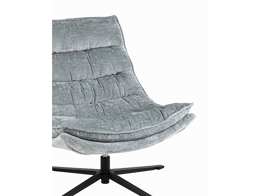 Кресло лаунж Lazy серый