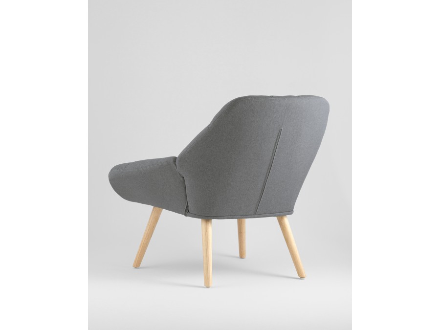 Кресло Олби Квадро серый