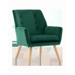 Кресло Райт тёмно-зелёный
