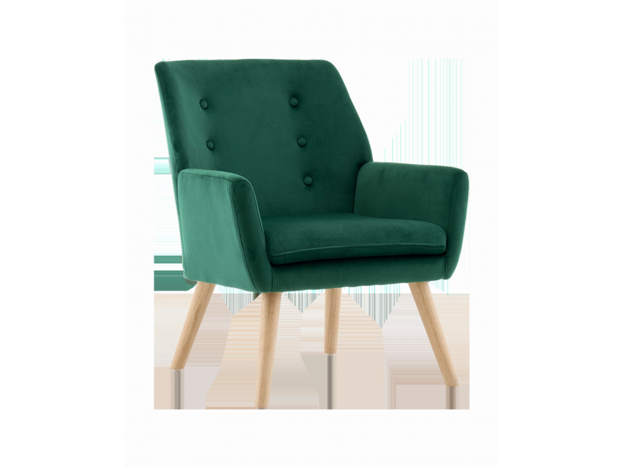 Кресло Райт тёмно-зелёный