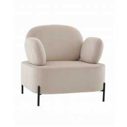 Кресло Кэнди велюр бежевый