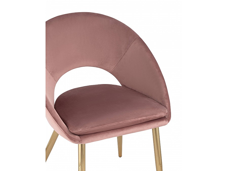 Стул Кензи пыльно-розовый
