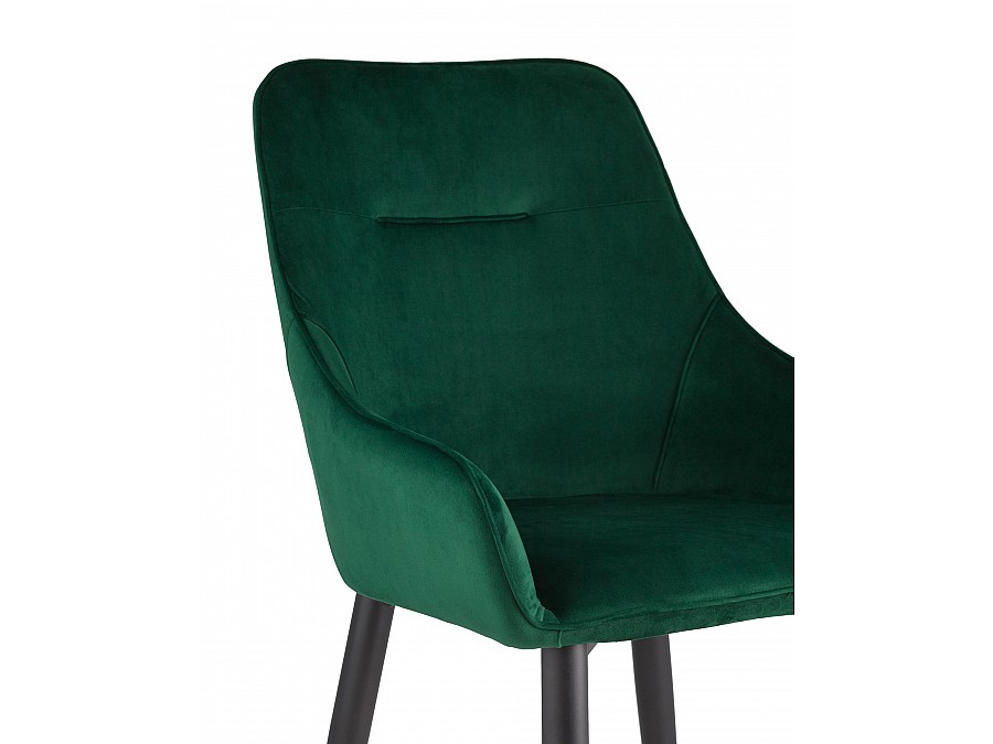 Стул Диана велюр изумрудный
