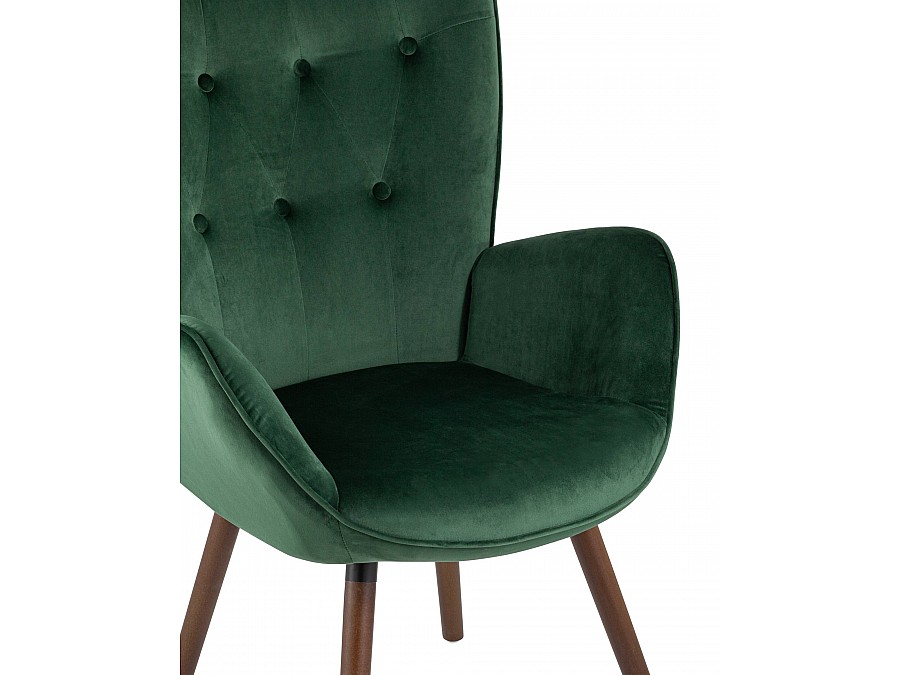 Стул Гранд велюр зеленый