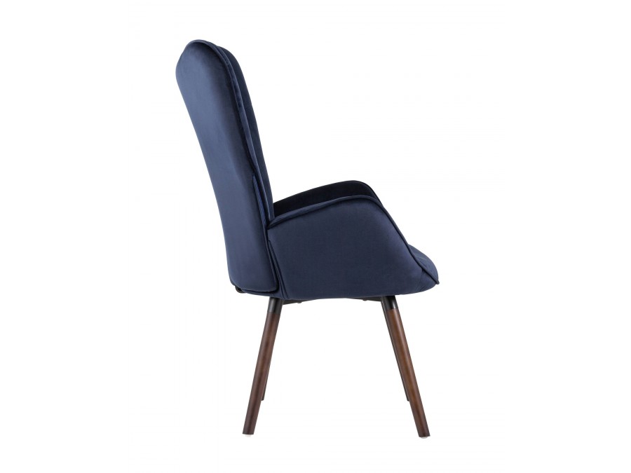 Стул Гранд велюр синий