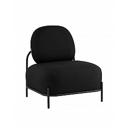 Кресло Стоун рогожка черный