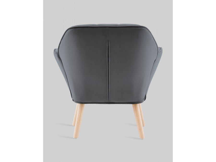 Кресло Руди серый