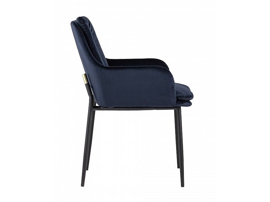 Кресло Саманта велюр темно-синий