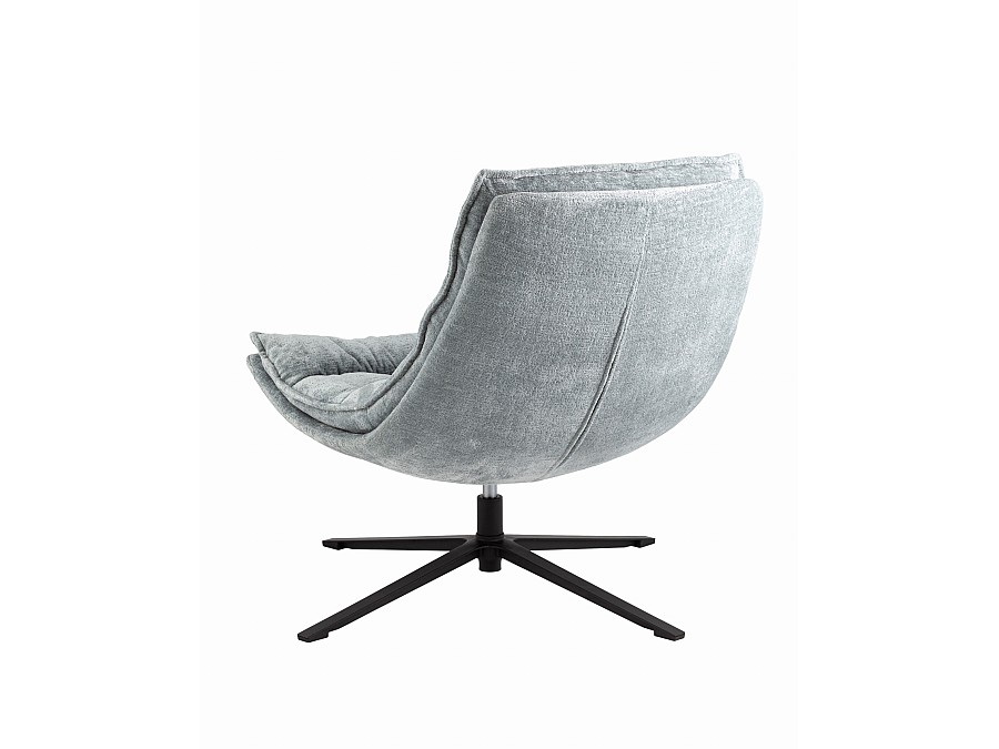 Кресло лаунж Lazy серый