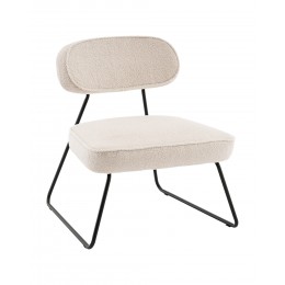 Кресло Kate new ткань букле бежевый