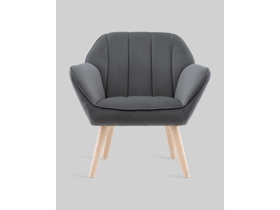 Кресло Руди серый