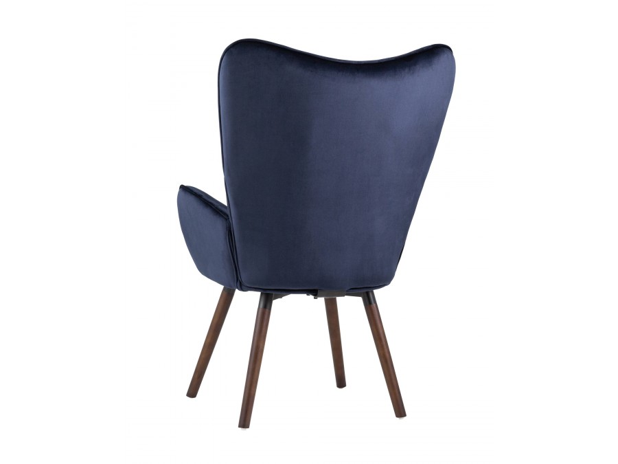 Стул Гранд велюр синий