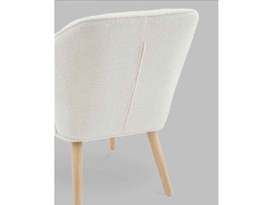 Кресло Вэйл тэдди белый