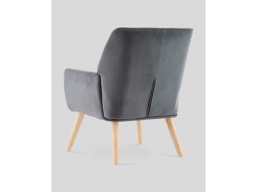 Кресло Райт серый