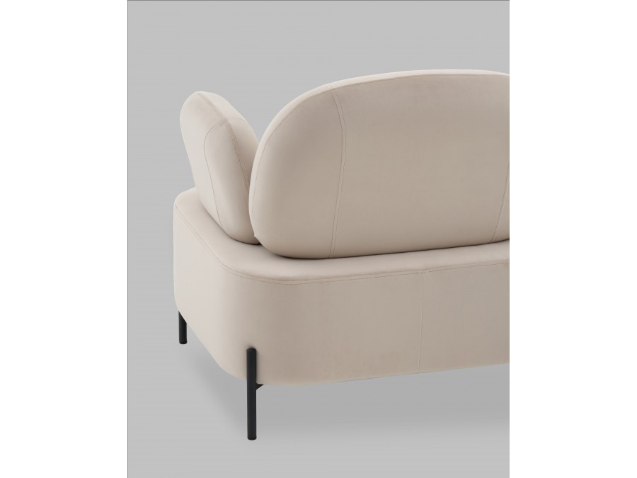 Кресло Кэнди велюр бежевый