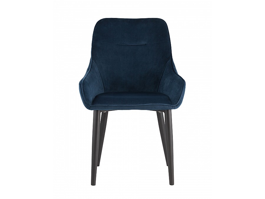 Стул Диана велюр сине-зеленый