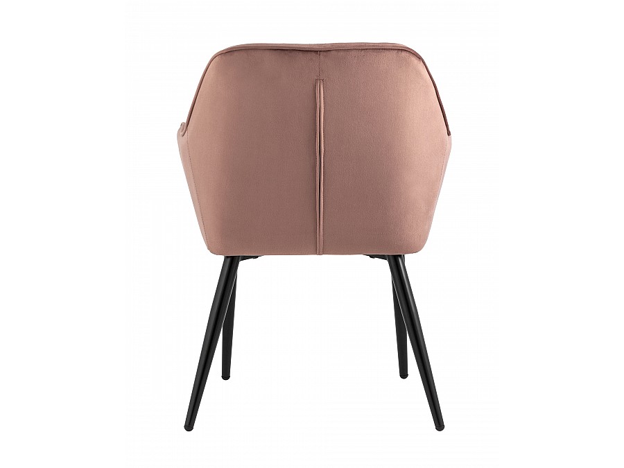 Стул Алекса велюр пыльно-розовый