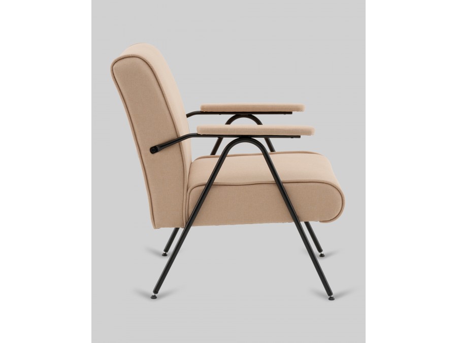 Кресло Эндино рогожка бежевый