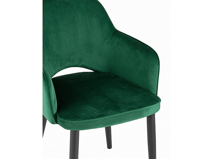 Стул Венера велюр изумрудный