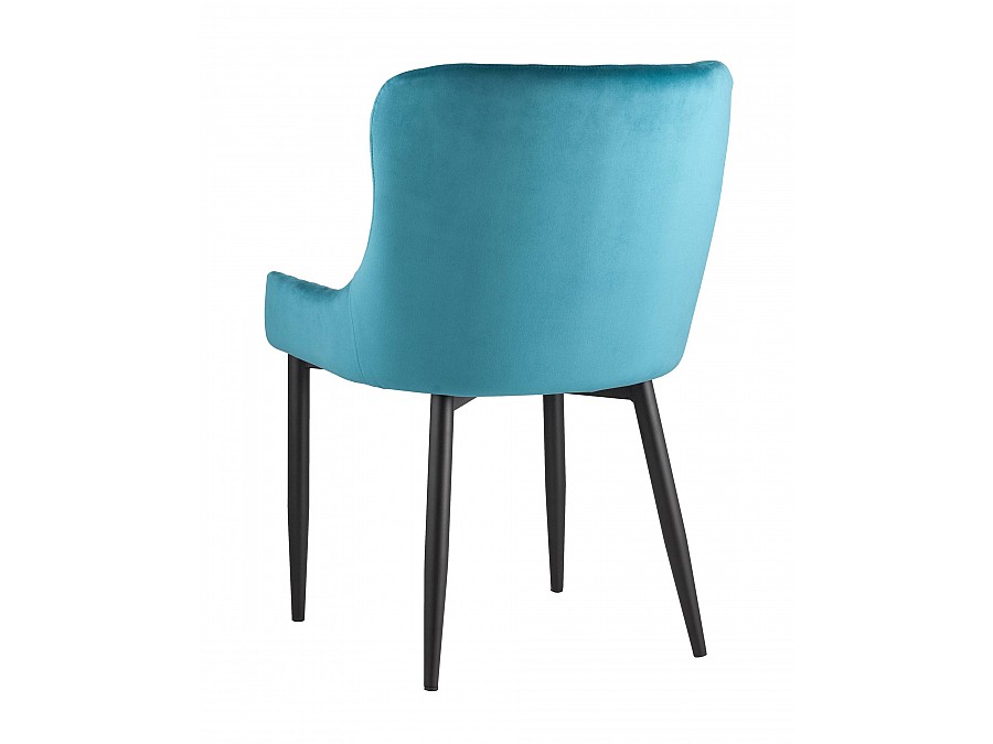 Стул Ститч велюр темно-бирюзовый