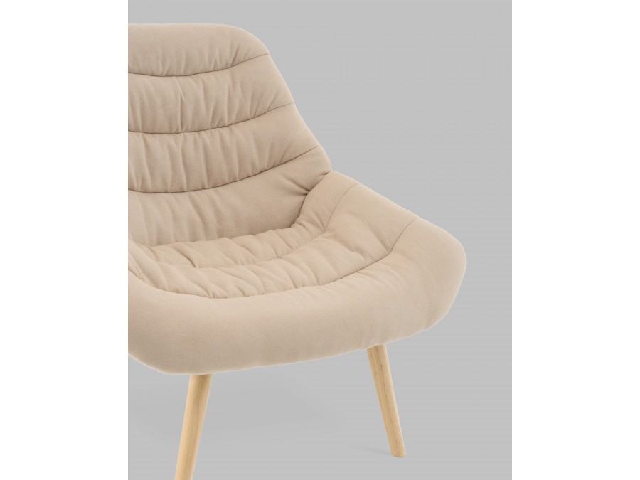 Кресло Олби Страйпс бежевый