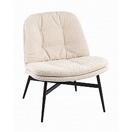 Кресло лаунж Tail кремовый