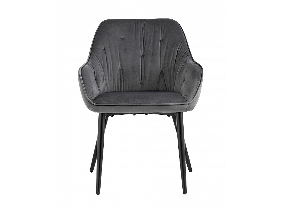 Стул Алекса велюр серый
