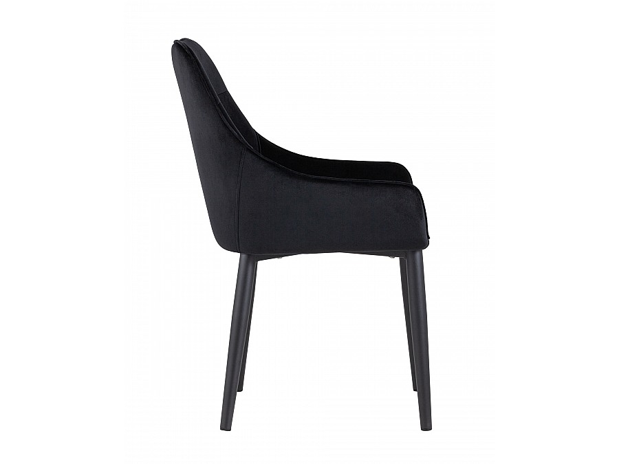 Стул Диана велюр черный