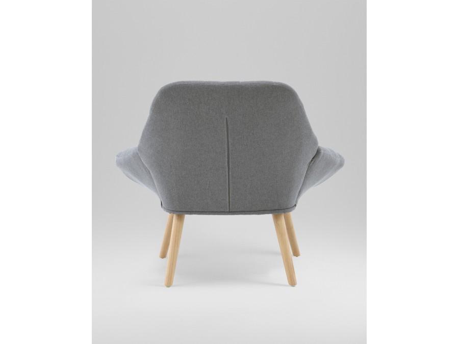 Кресло Олби Квадро серый