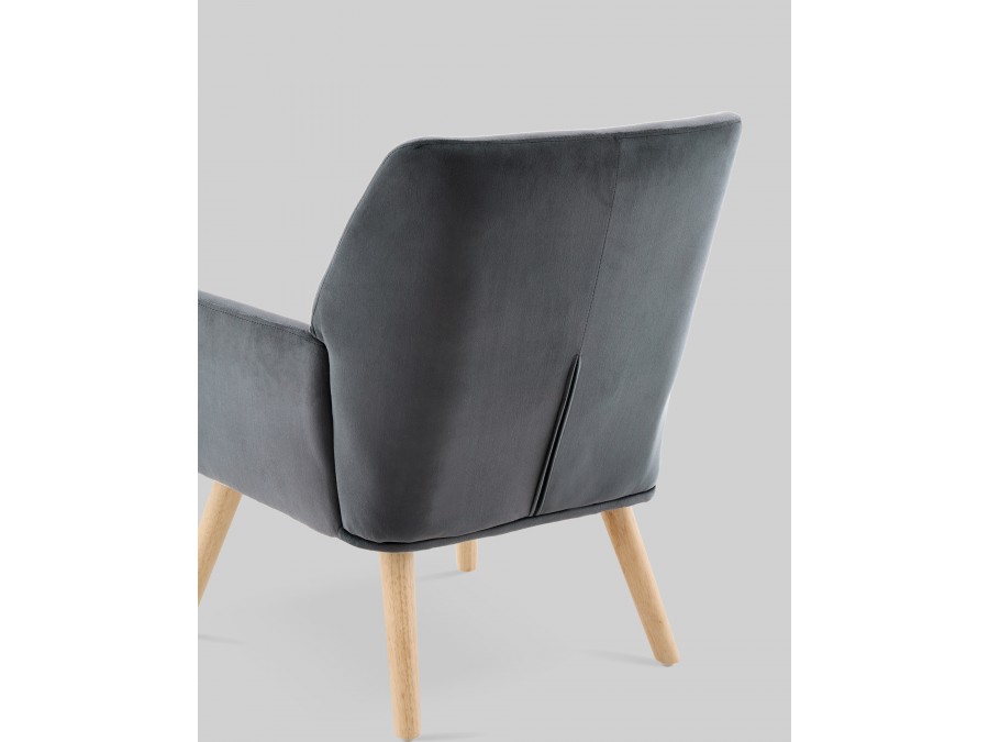 Кресло Райт серый