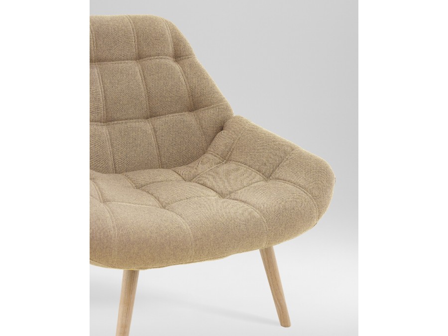 Кресло Олби Квадро бежевый