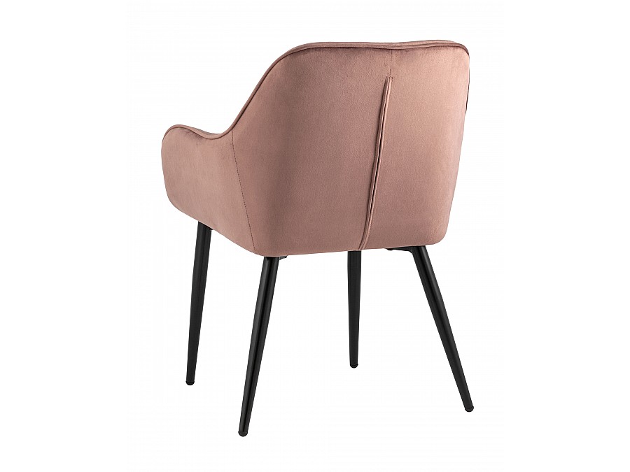 Стул Алекса велюр пыльно-розовый