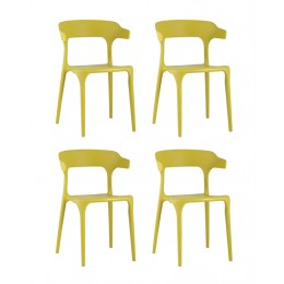Стул Neo пластик горчичный 4 шт.