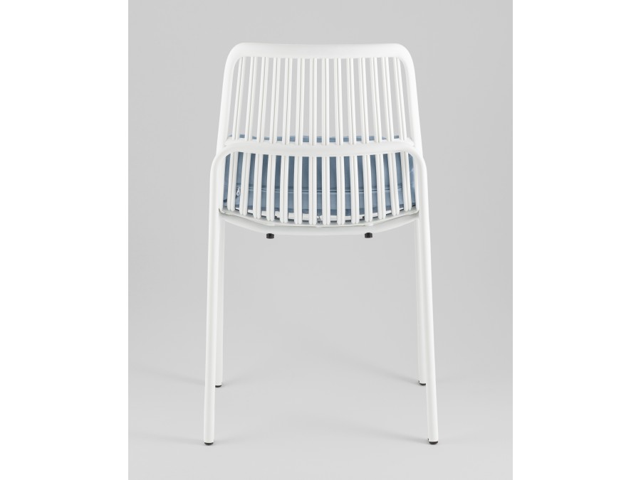 Стул Louran с подушкой белый 2 шт.