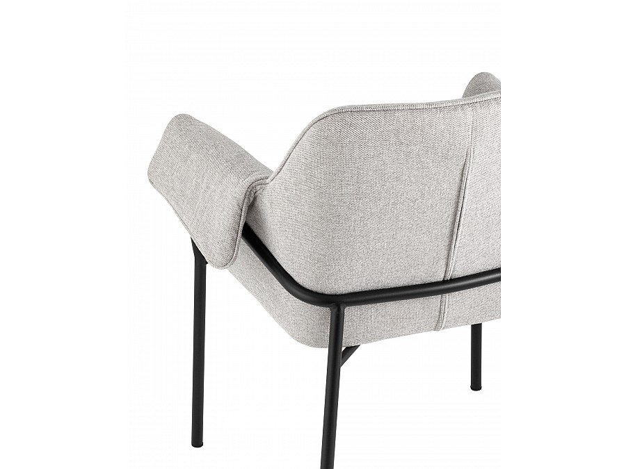 Кресло Бесс рогожка светло-серый 2 шт.