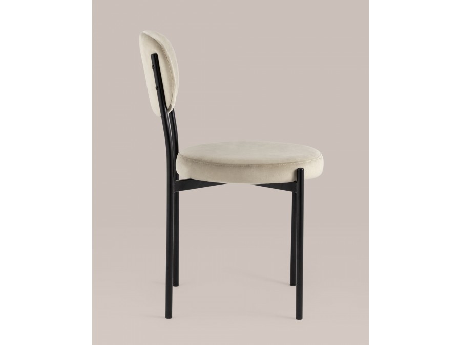 Стул Бриф NEW велюр бежевый 4 шт