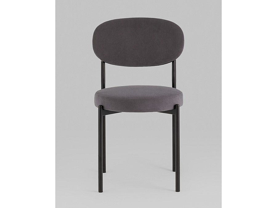 Стул Бриф SN велюр тёмно-серый, 4шт./уп.