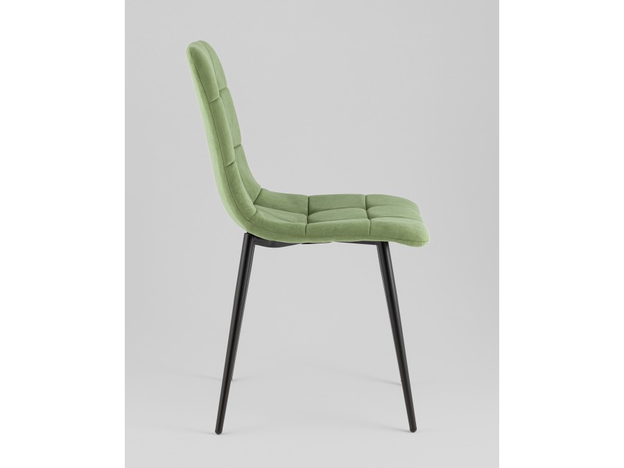 Стул Одди Original Square велюр пыльно-оливковый 4 шт.