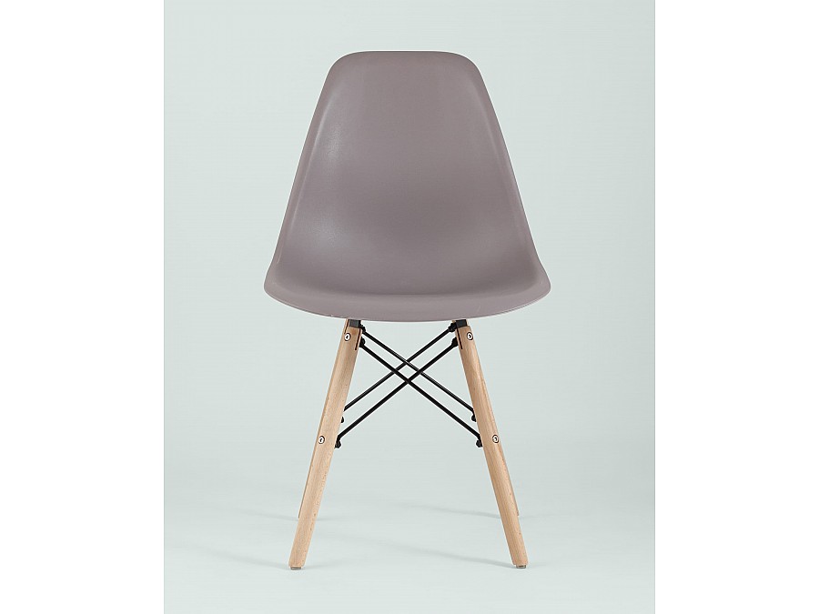Стул Eames Style DSW темно-бежевый x4 (разборный каркас)