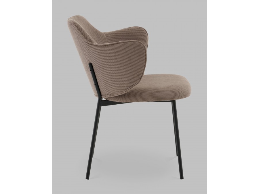 Стул Джиннет NEW велюр капучино 2 шт.