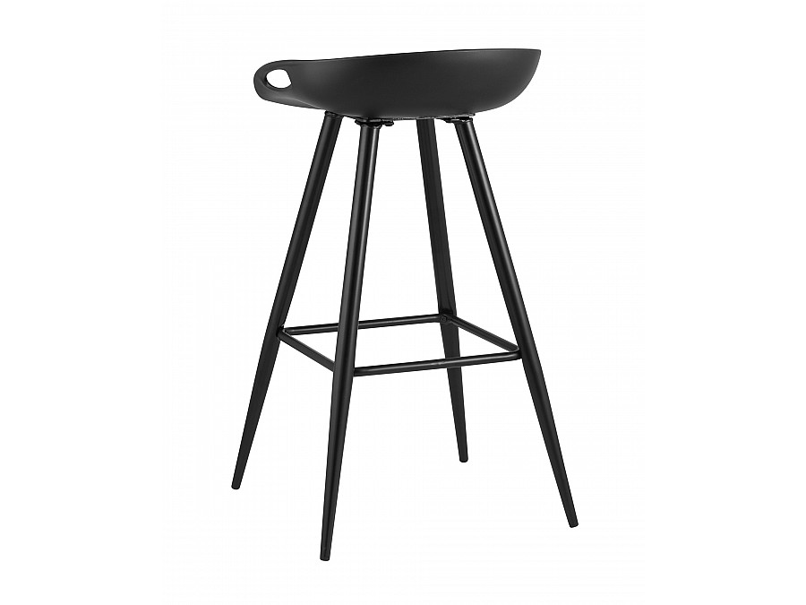 Стул барный Флэш черный 2 шт