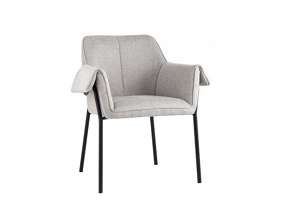 Кресло Бесс рогожка светло-серый 2 шт.