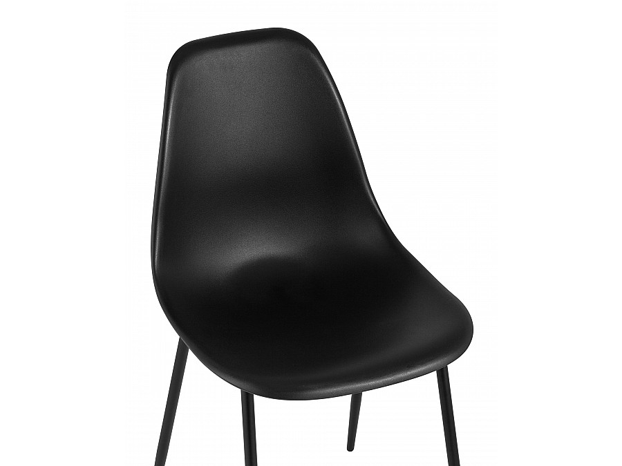 Стул KON черный 4 шт.